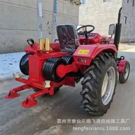 拖拉机绞磨机厂家拖拉机牵引机图片 手扶拖拉机绞磨 一台也批发