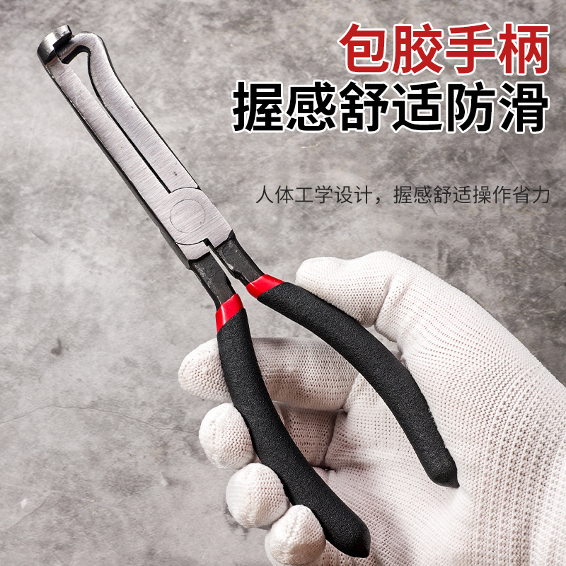 línea de corte de línea de automóvil de grado industrial 8 pulgadas pinzas de corte de cable pequeño ahorro de mano de obra duradero 95mm pinzas de corte de cable