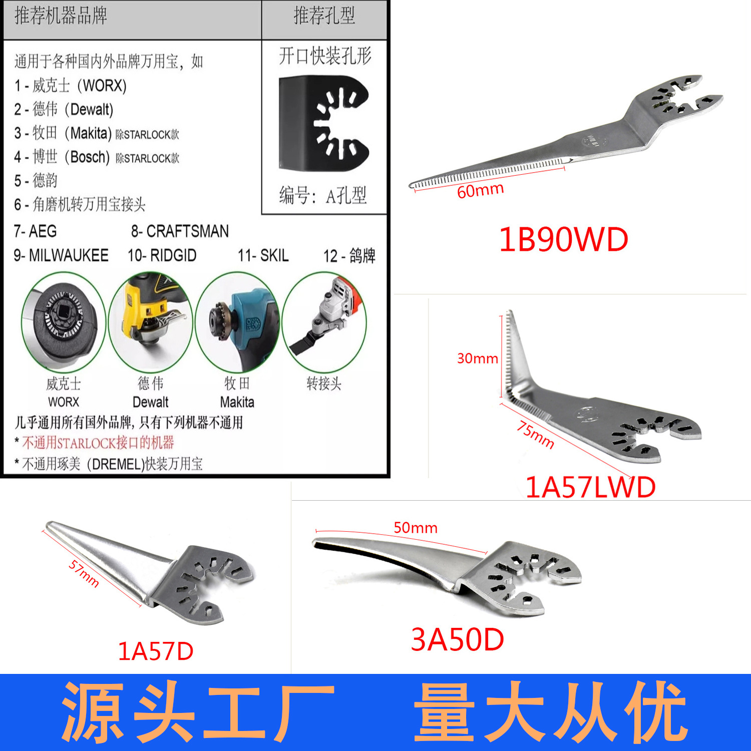 电动动车博世威克士充电式万用宝牧田割胶刀片挡风玻璃拆卸刀片