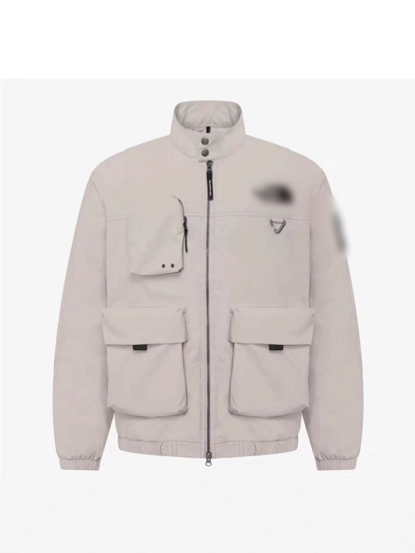 2025秋季新款夹克男女立领防风防水风衣登山运动服饰一件代发|undefined