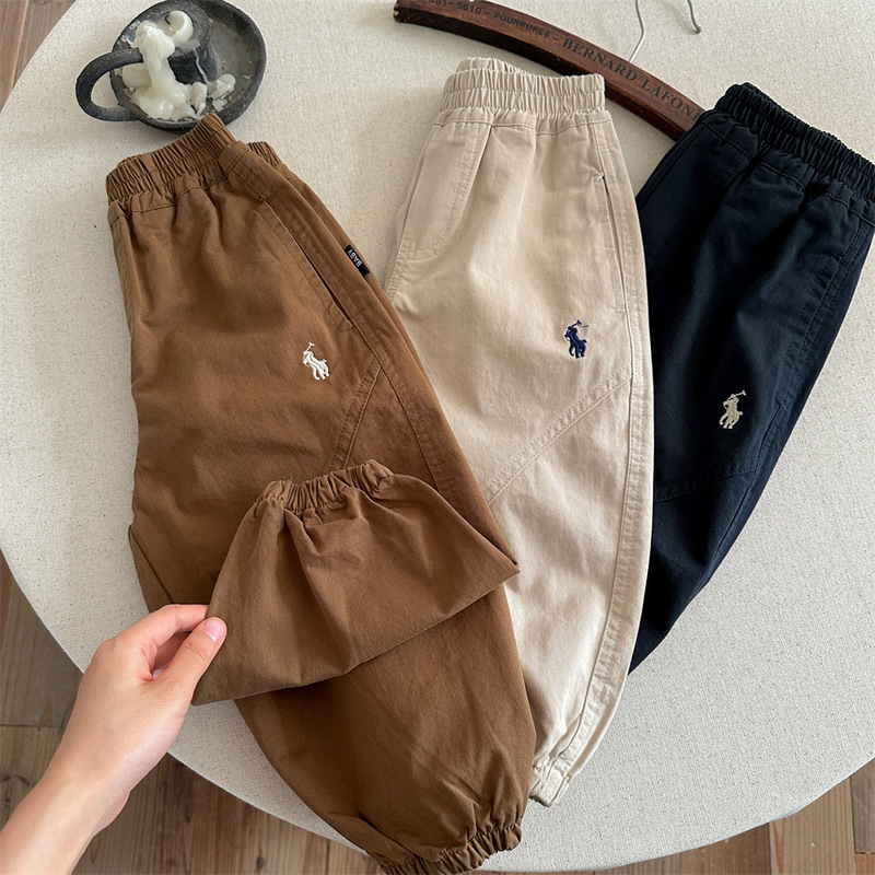 Children's Casual Pants for Boys, New Spring and Autumn Style, Toddler Jogger Pants, Cotton Fabric, Trendy Brand Long Pants for Girls, Stylish Children's Casual Pants for Boys, New Spring and Autumn Style, Toddler Jogger Pants, Cotton Fabric, Trendy Brand Long Pants for Girls, Stylish