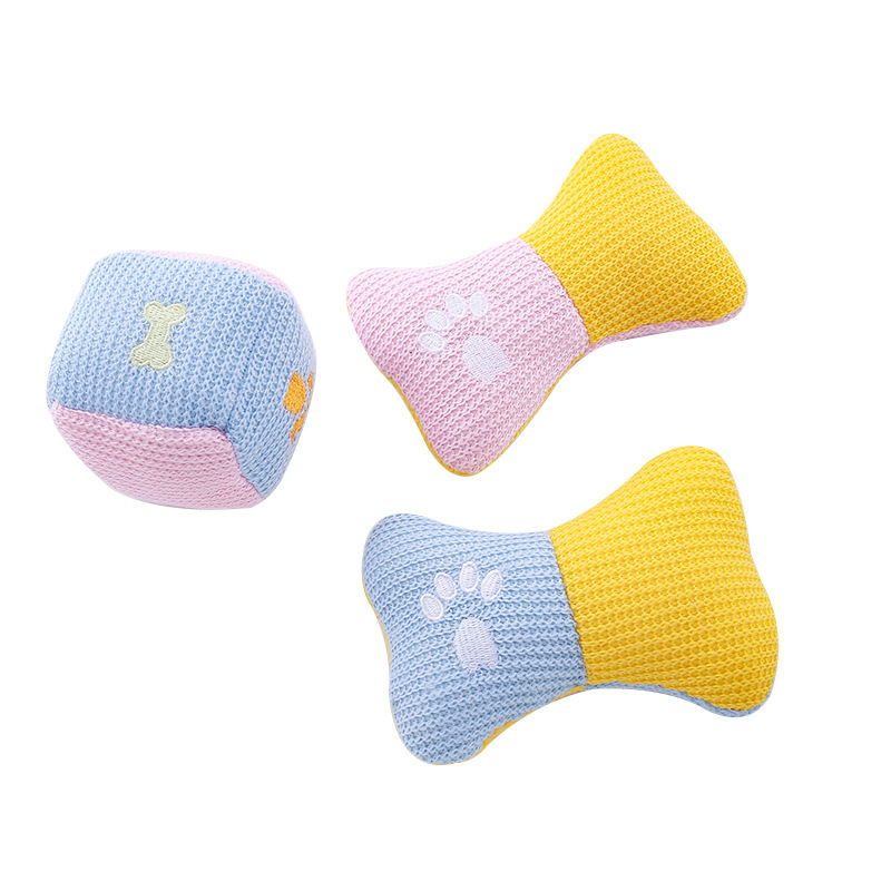 犬のおもちゃメーカーのペットの毛糸の訓練のおもちゃの子犬は歯ぎしりに耐えます。|undefined