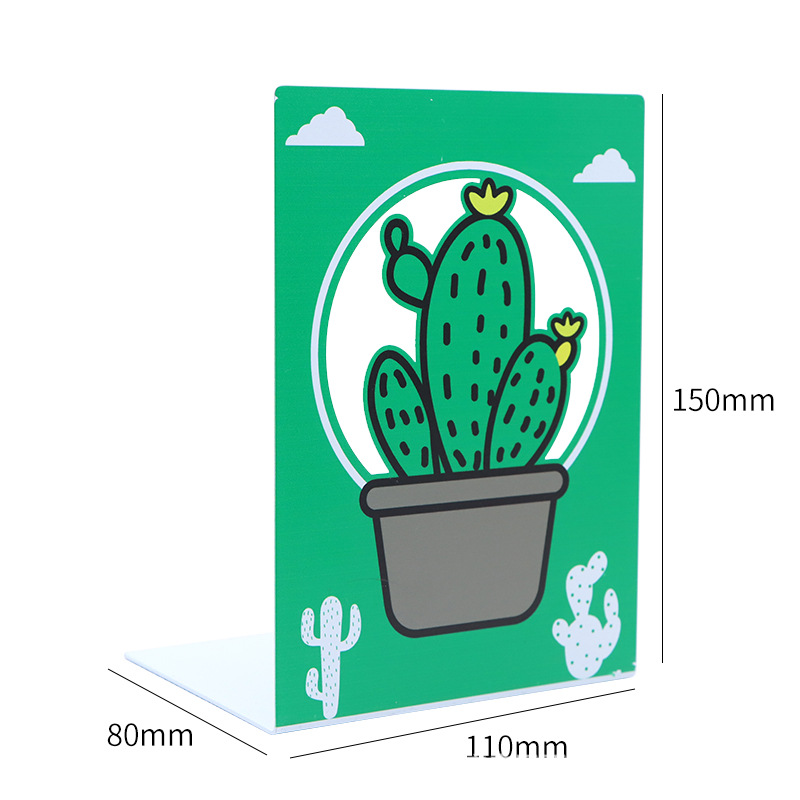 Libro de metal con forma hueca, estante de almacenamiento de libros para estudiantes creativos, libro de oficina de escritorio, personalización al por mayor de soportes para libros