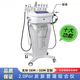 Hemis 2.0Por Comprehensive Skin Management Beauty Instrument Warm Microcurrent Hydrating Oxygen Injection Facial Beauty Instrument
