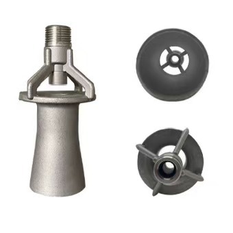 316不锈钢文丘里混流喷嘴 喇叭搅拌电泳涂装混合喷头304材质