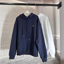 alo 连帽卫衣 亲肤加薄绒圆领连帽时髦百搭显瘦卫衣