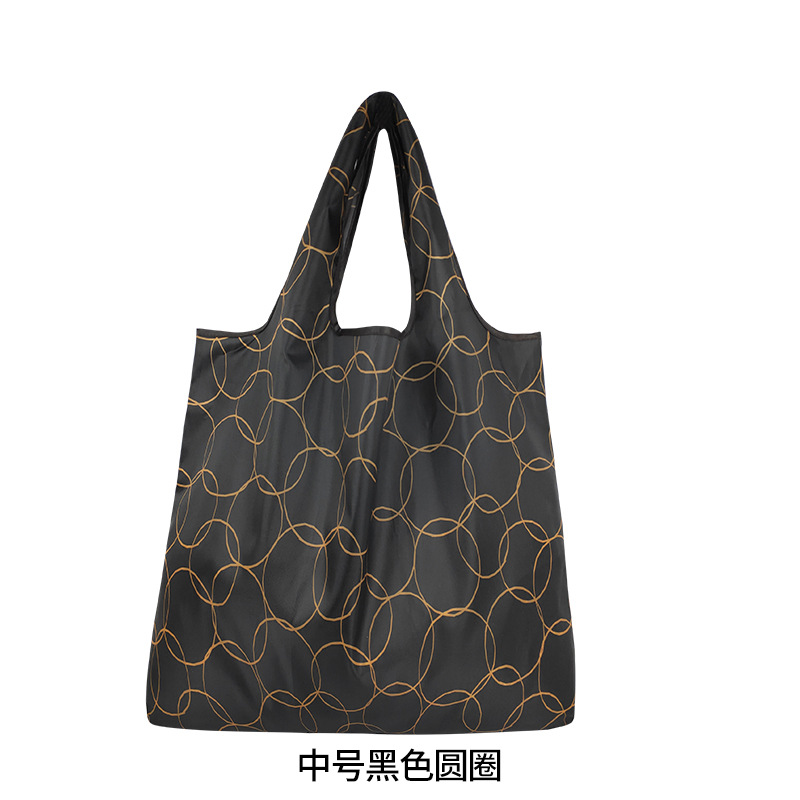 中号エコバッグレジ袋折り畳み防水買い物バッグ携帯レジ袋オックスフォード布袋ママ収納バッグ