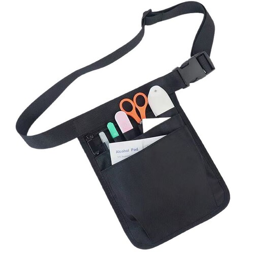 Portable nurse kit, medical staff storage bag, storage bag, hanging bag, pet grooming medical bag