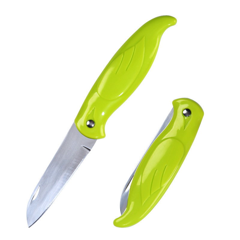Cuchillo de frutas plegable de acero inoxidable cuchillo de frutas de cocina doméstica cuchillo de frutas mini cuchillo plegable de frutas