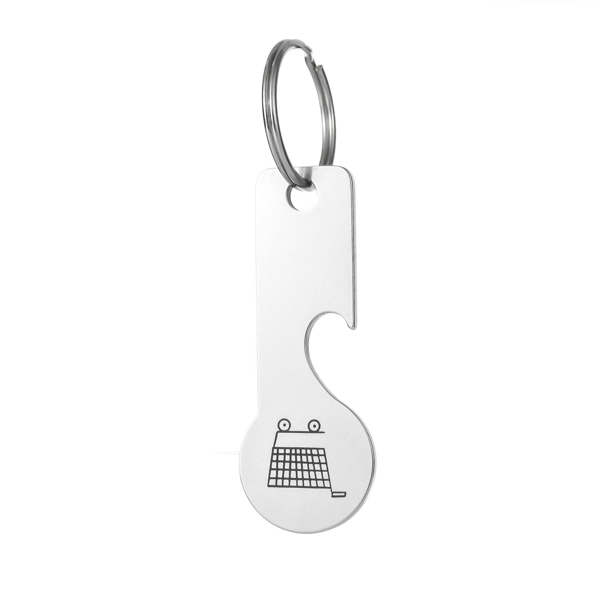 Supermarket trolley anti-lost tag key tag C1
