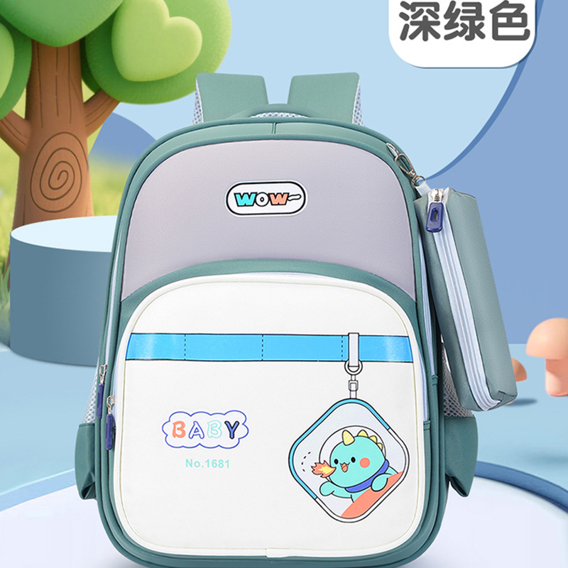 Mochila de niños, mochila de niños, mochila de dibujos animados, mochila de niños, mochila transpirable, mochila ligera