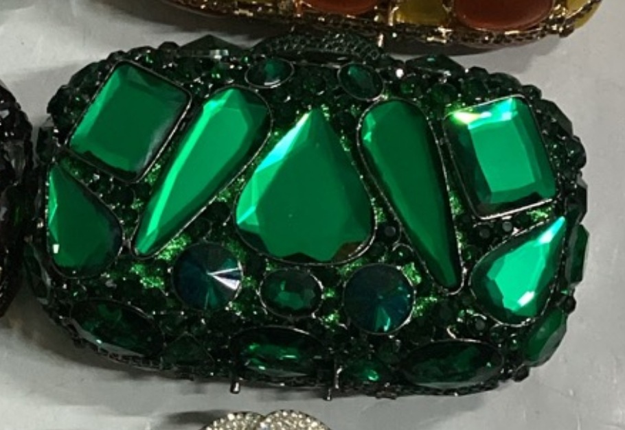 Seleccione estrictamente el nuevo paquete de banquete de diamantes de cristal bolsas de mano bolsas de banquete damas bolsas de piedra embrague duro