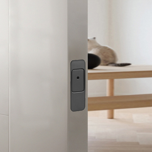 Invisible magnetic door stop for wooden door, entry door hidden door bolt, double door, mother and child door, silent automatic door latch, folding door