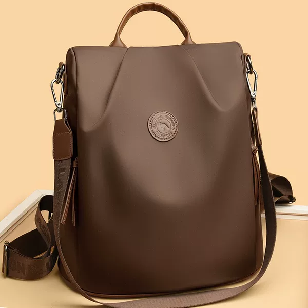 Cross-Border Trendy Multifunctional Anti-Theft Backpack, New Large-Capacity Women's Backpack, Casual Travel Bag, Student School Bag