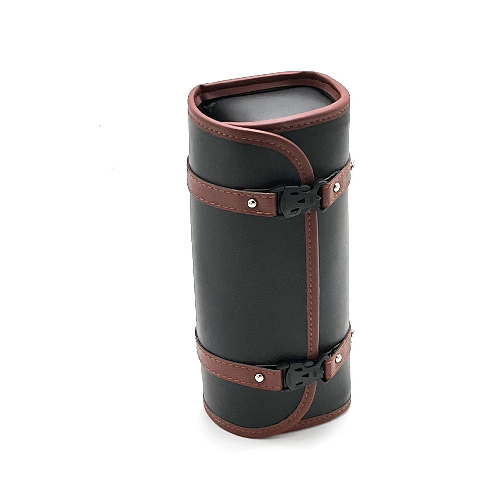 Motorcycle electric car head bag leather waterproof retro motorcycle bag battery riding kit factory direct sales