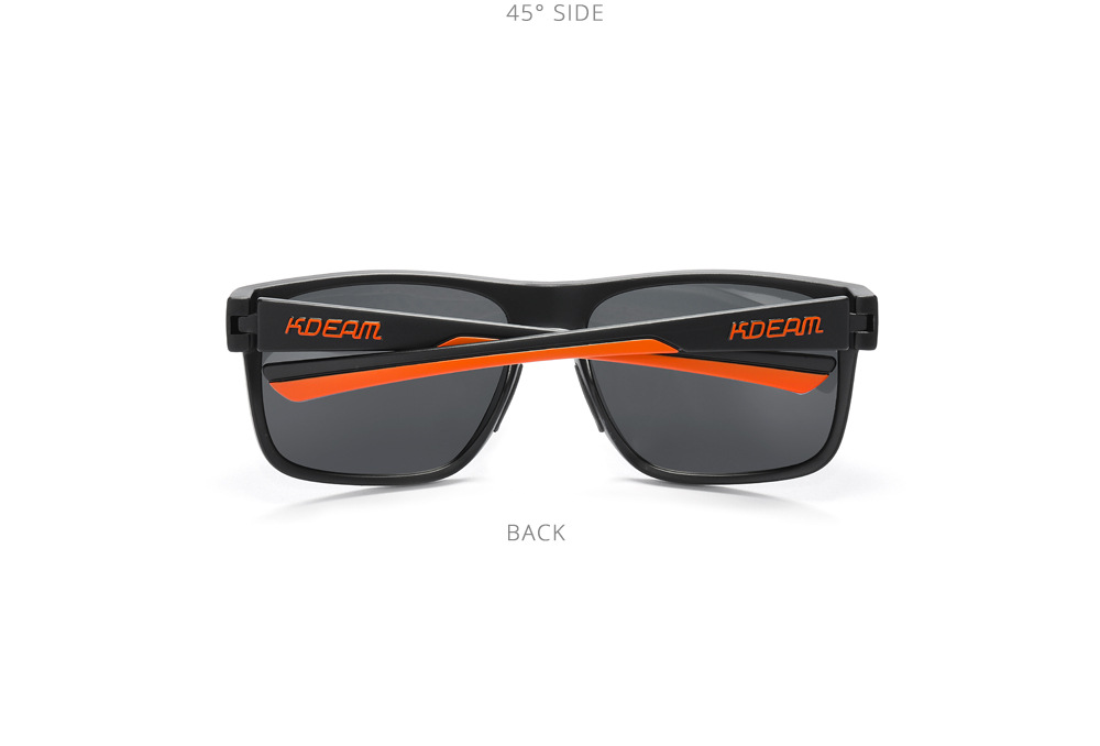60g Weight Full Frame Glasses Structure Sunglasses Classification PC, UV400 Protection Lens Material Square Glasses Style Outdoor, Travel Occasion Solid Color Pattern Men's Gender Casual, Sports Style Casual Sports Solid Color PC UV400 Protection Square Full Frame Men's Sunglasses 12