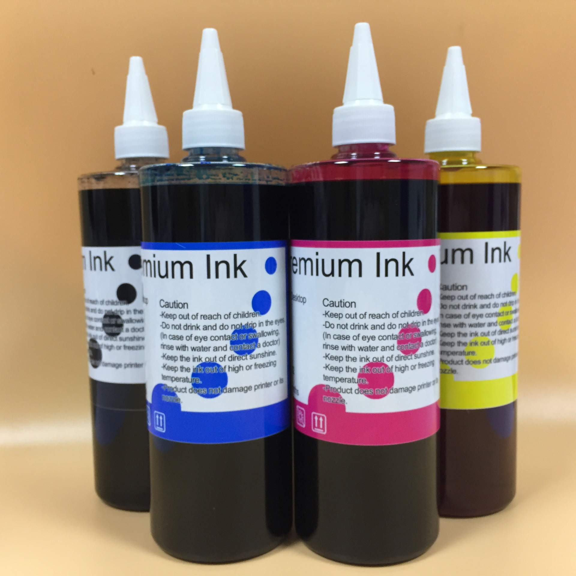 500ml尖嘴英文标4色4