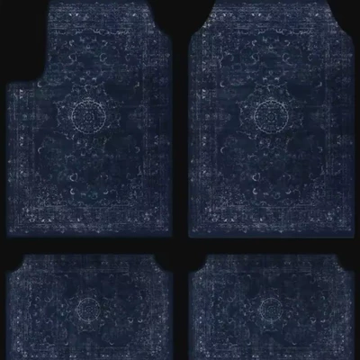 Avtomobil döşəmə paspasları — and Wear-Resistant Floor Mats Amazon Floor - zy-cross-border-floor-mat-four-piece-set-18-3344cm-two-piece-pack