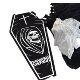 Dark Coffin Crown Series Printed Carpet European and American Halloween Decorative Floor Mat Home Sofa Bedroom Bedside Blanket for Hair
