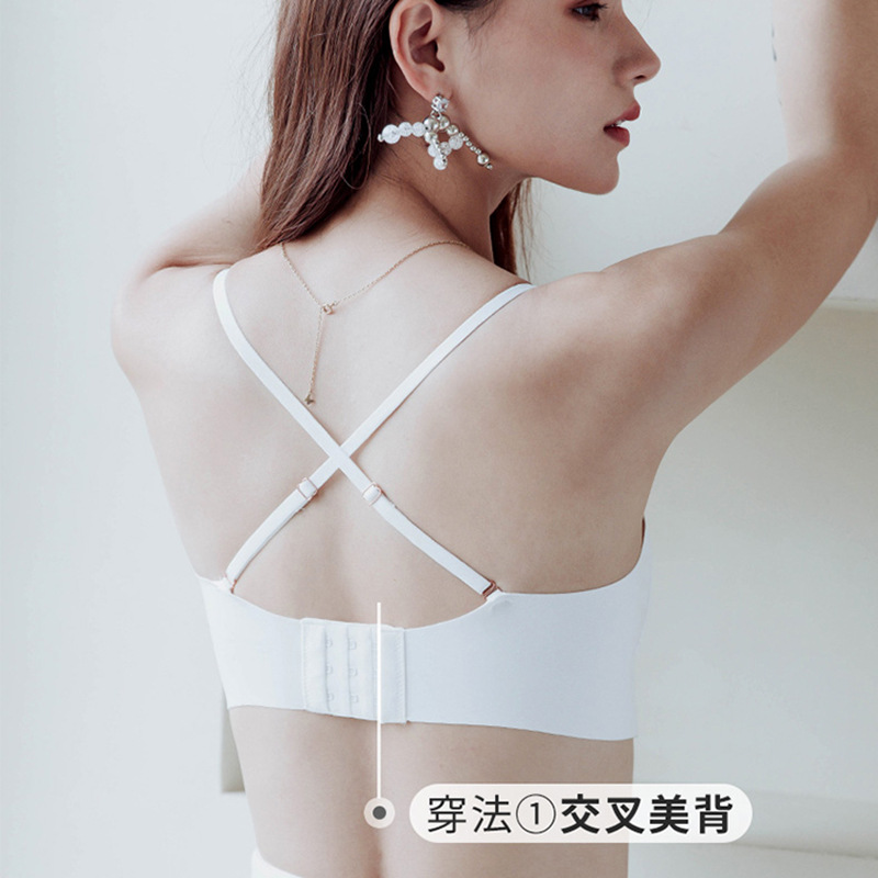 Sports Bra Women Beauty Back Without Steel Ring Bra Small Chest