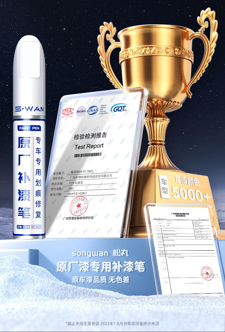 Self-Painting Deep Scratch Repair Removal White Black Silver Car Universal Pen Deep Scratch Repair Spray Paint Pen