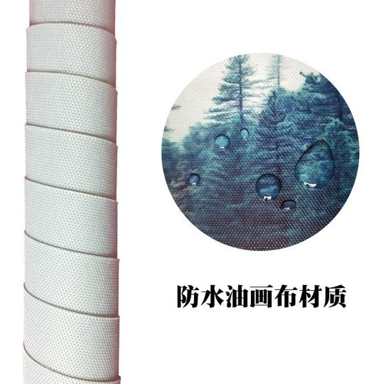 Factory direct supply custom decorative painting core HD inkjet canvas bedroom hanging painting decorative painting frameless painting core customization