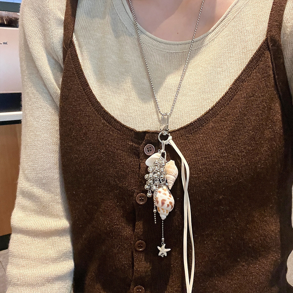 소라 펜던트 목걸이 O-48