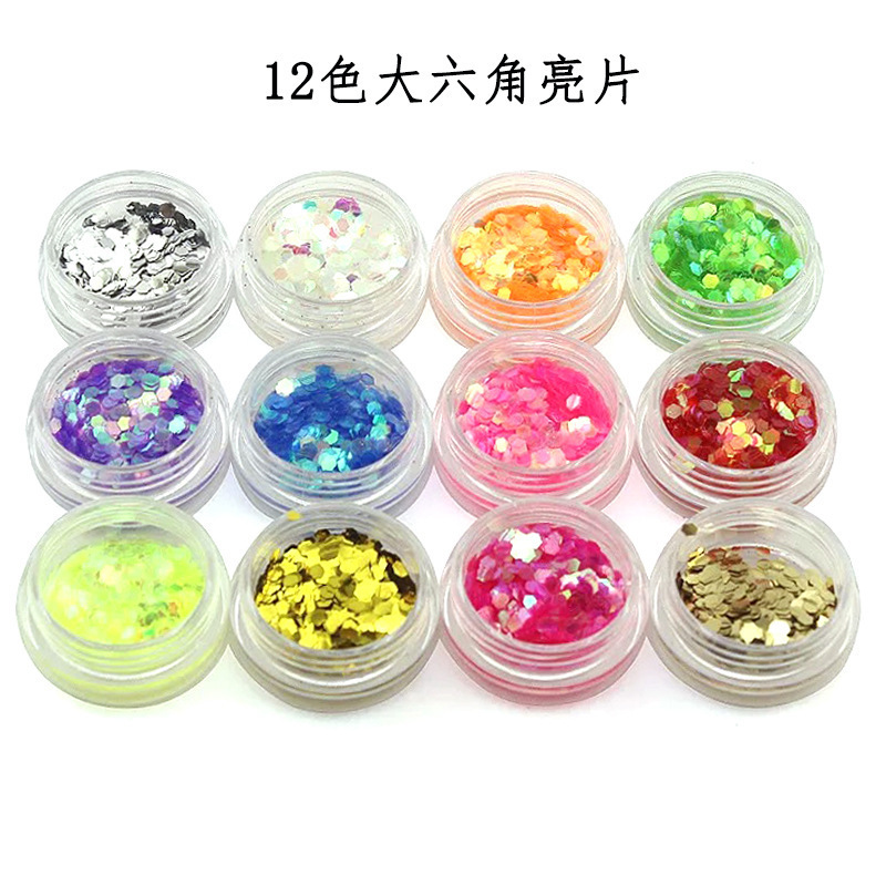 Nail art sequins glitter 12 color shell paper pearl powder Diamond peach heart tin foil paper sequins nail art jewelry Nail art sequins glitter 12 color shell paper pearl powder Diamond peach heart tin foil paper sequins nail art jewelry