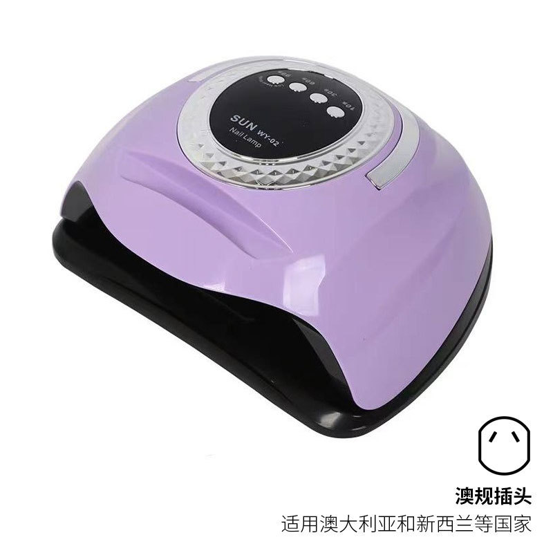 Nueva Lámpara de Fototerapia para Uñas de 268w de Alta Potencia, Máquina de Uñas de Venta Caliente Transfronteriza, Máquina de Fototerapia de Secado Rápido para Esmalte de Gel para Salones de Uñas