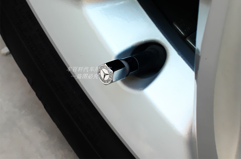 Suitable for C200L E300L GLE GLA GLC GLS decorative car tire valve caps, exterior modification