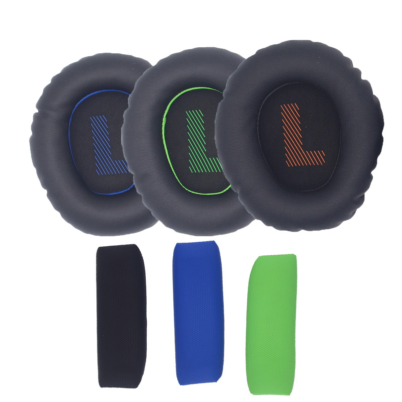 Applicable to JBL QUANTUM Q350 Q360 earphone cover protective cover head-mounted sponge earmuff head beam beam Applicable to JBL QUANTUM Q350 Q360 earphone cover protective cover head-mounted sponge earmuff head beam beam