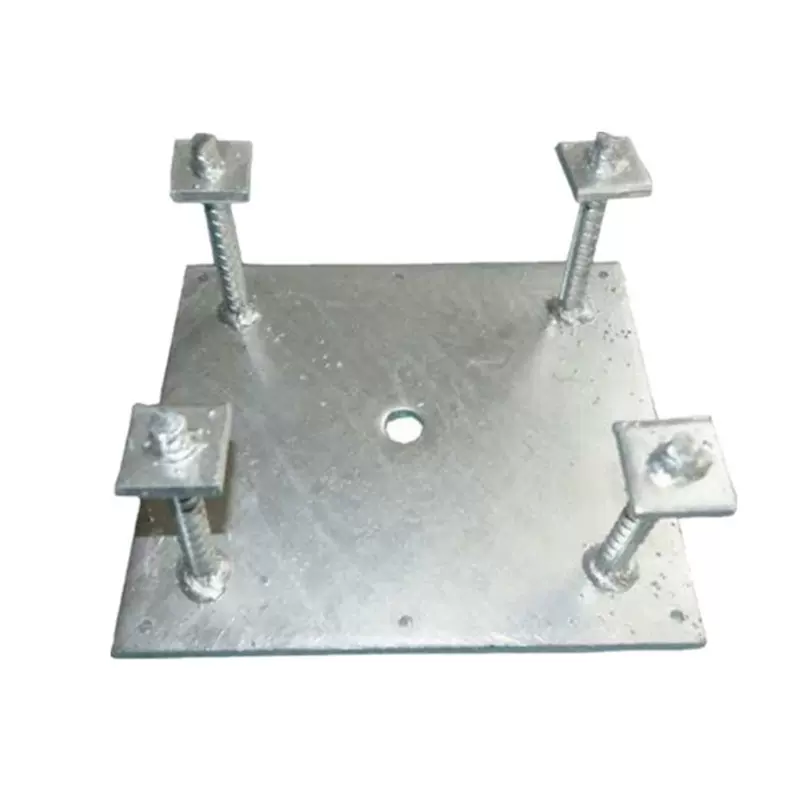 地脚预埋件 地脚螺栓焊接预埋件地脚螺丝 钢结构路灯 预埋件