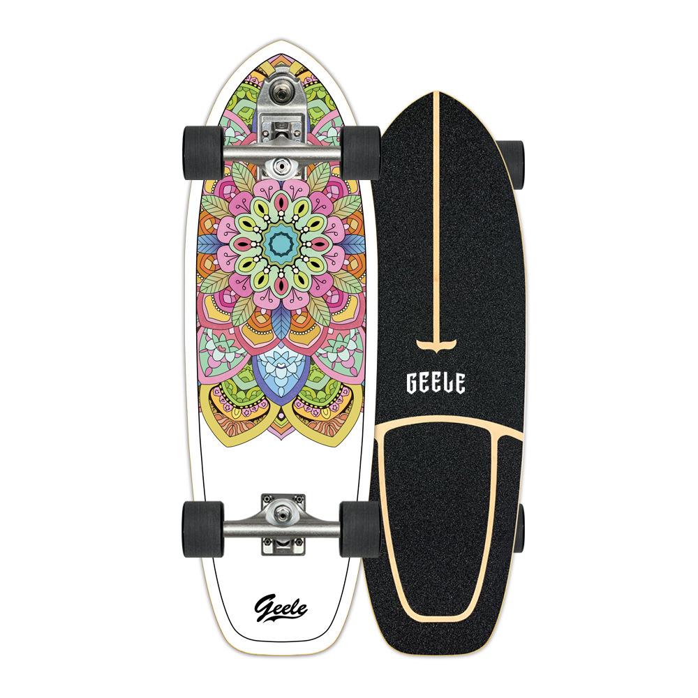 Geele Land Surfboard Skateboard V7 Water Bridge Professional Board Adult Pedal-Free Simulation Surf Ski Training Board