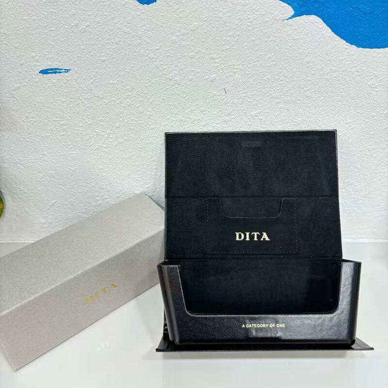 Isn Cross-Border Dita Glasses Case Sunglasses Box Sunglasses Sunshade Sunglasses Myopia Flat Mirror Storage Box