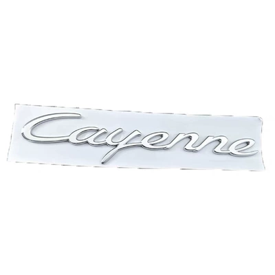 Car logo Cayenne S emblem, GTS - standard-cayenne