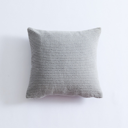Carefully selected new modern and simple multi-specification macaron double-sided plush three-dimensional corn strip pillow cover pillow cushion