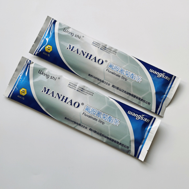 蜂用MANHAO螨扑片满好40片意蜂治螨养蜂药四川汪氏螨好蓝养殖技术