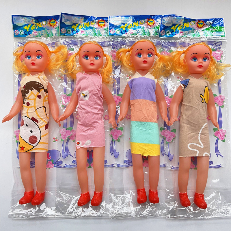 Muñecas de comercio exterior baratas para niños grasos bolsas OPP Le Le Barbie niñas pequeños juguetes para empurrar 1 yuan