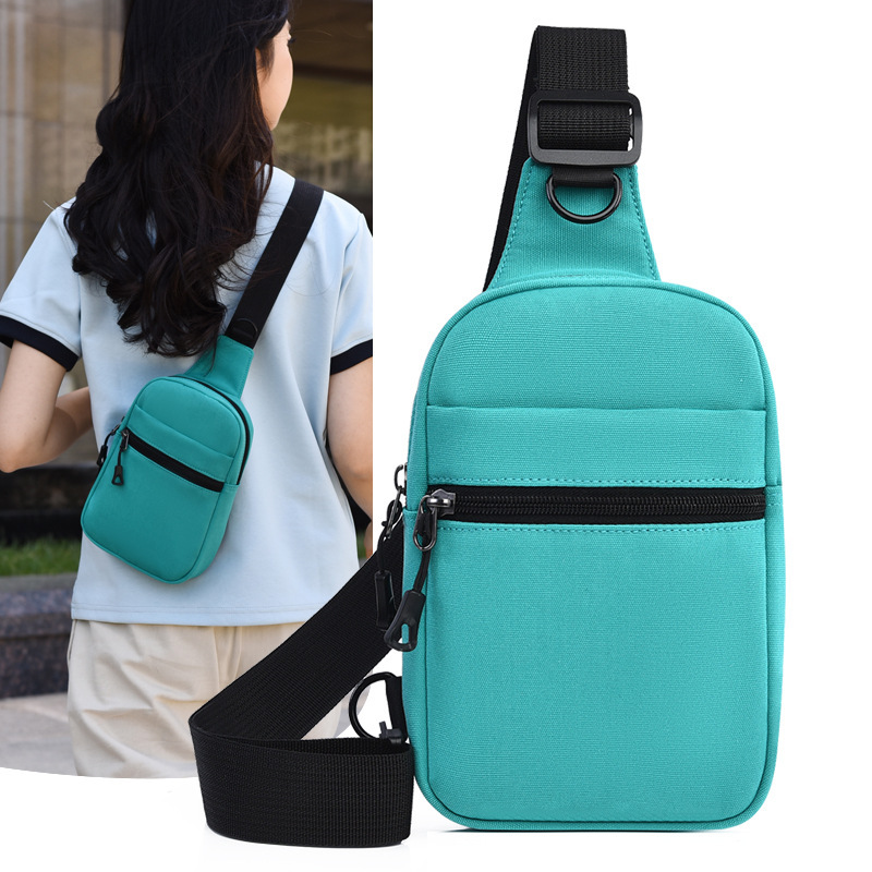 Large-Capacity Chest Bag, Oxford Cloth Women's Cycling Crossbody Bag, Niche Design Crossbody Waist Bag Large-Capacity Chest Bag, Oxford Cloth Women's Cycling Crossbody Bag, Niche Design Crossbody Waist Bag