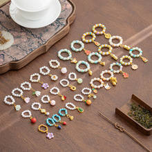 茶壶配件手工西施壶小提溜茶器碗盖吊坠紫砂壶挂饰水晶挂件饰品