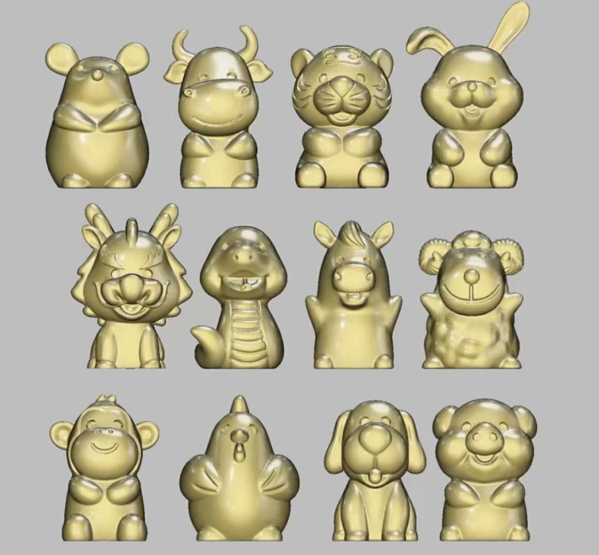 镶嵌锆石玉石吊坠