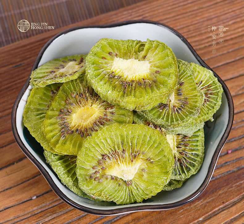 Kiwi Fruit Slices (Actinidia chinensis) — Dried Mi Hou Tao Fruit Tea & Snack key features