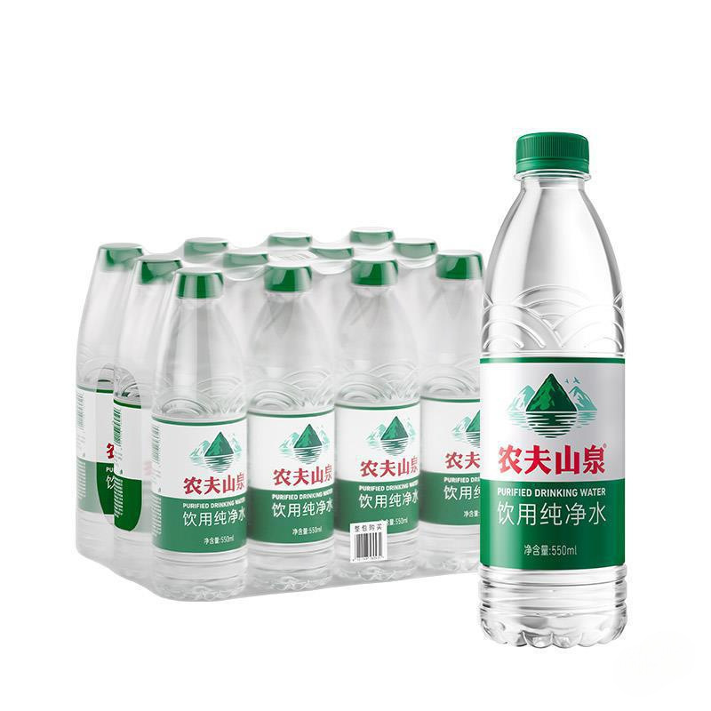 【新品】农夫山泉官方旗舰店农夫山泉饮用水纯净水550ml*12瓶其他|undefined