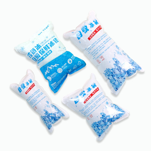 Disposable Self-Draining Ice Pack for Express Preservation, Fresh Produce Refrigeration, E-commerce Transportation, Wholesale Manufacturer