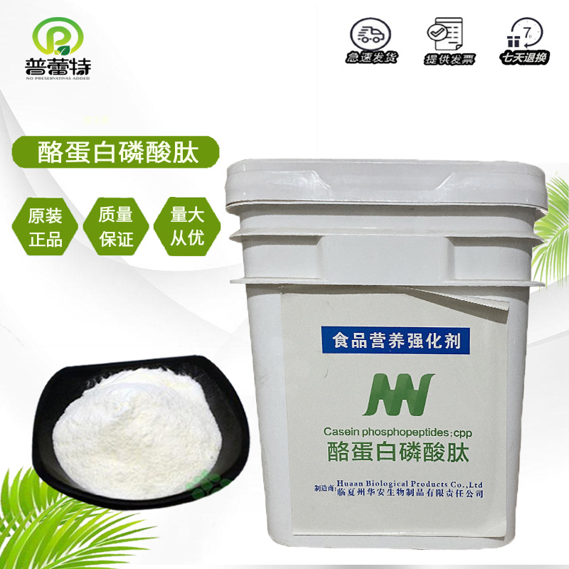 酪蛋白磷酸肽 食品级酪蛋白磷酸肽 酪蛋白肽 CPP 营养强化剂5kg桶