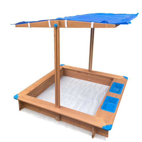 Children's Large Sand Toys Kindergarten Outdoor Sand Pit Set Sand Pit Fence Folding Wooden Home Manufacturer