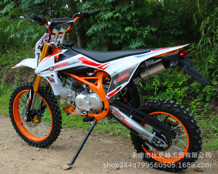 Off-Road Vehicle 125Cc Two-Wheeled Motorcycle Gasoline Dirt Bike for Adults Pit Bike Small Jump Mountain Bike