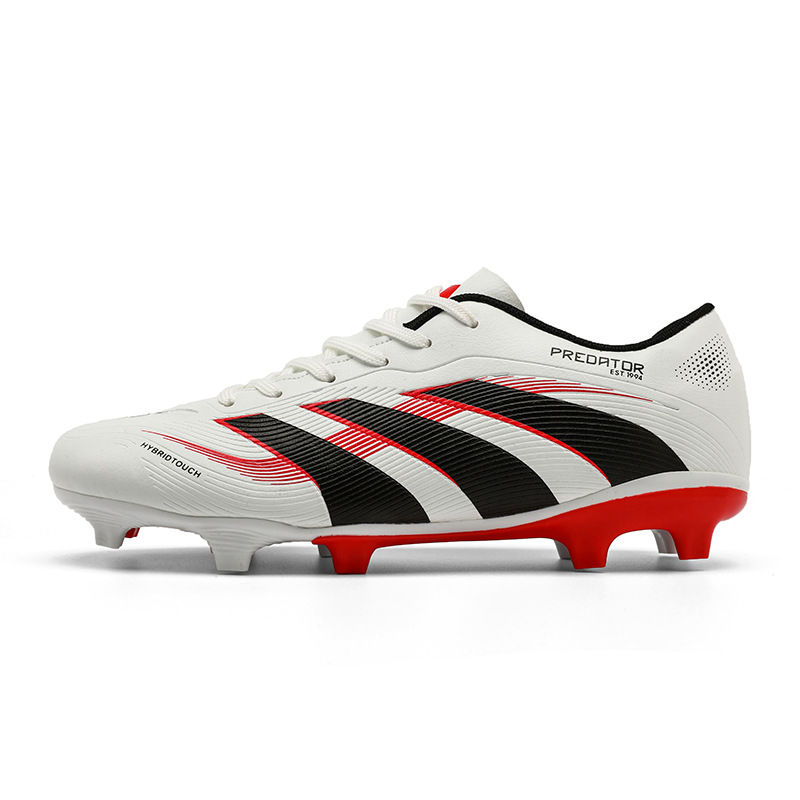 2025 nuevos zapatos de fútbol transfronterizos de clavos largos y bajos zapatos de entrenamiento para adolescentes para hombres y mujeres SCOOER SHOES