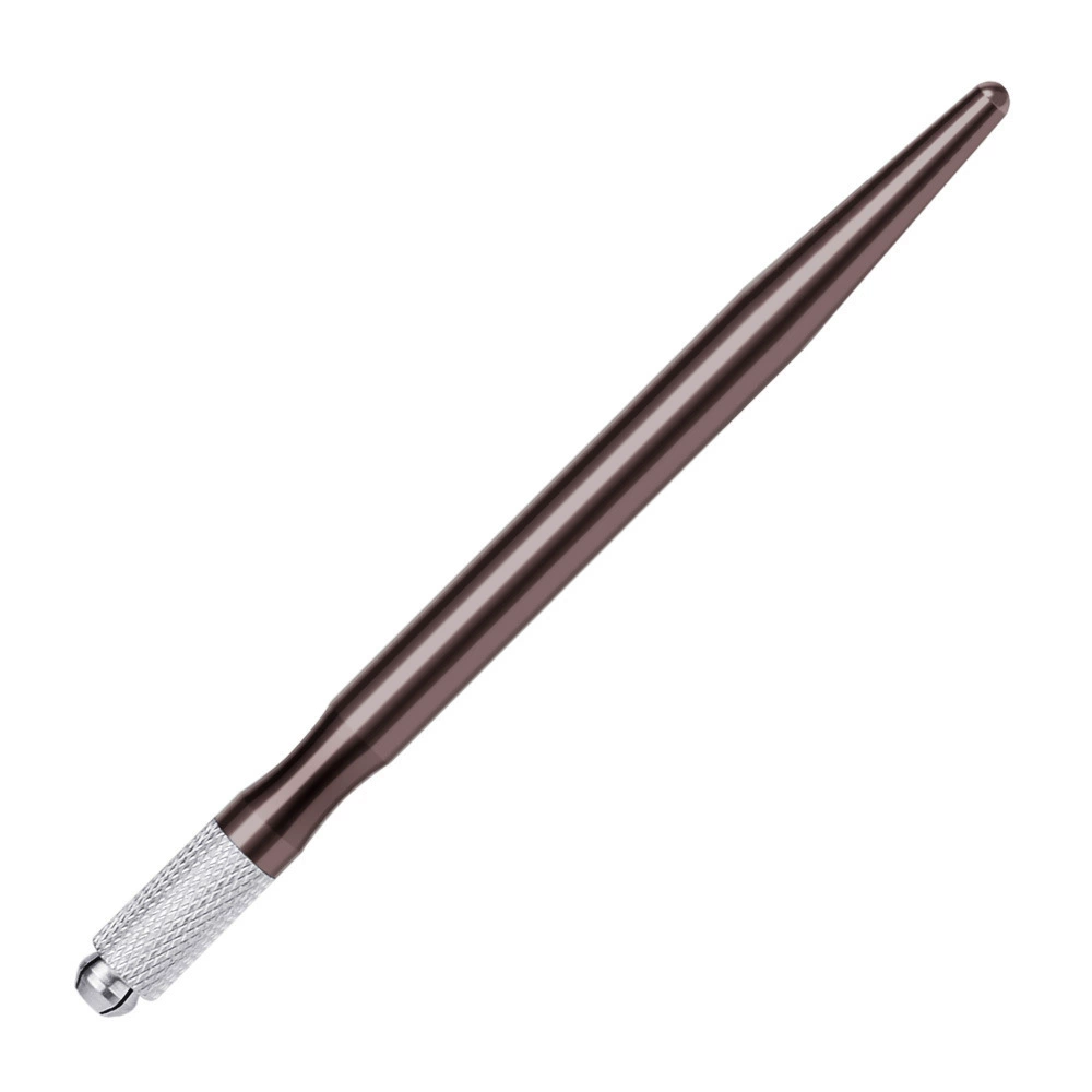 Пестрое embroidery pen для талии, ручной работы, заостренный хвост, ручной работы стайка для бровей, перо для туманения сквозной оптовой продажи
