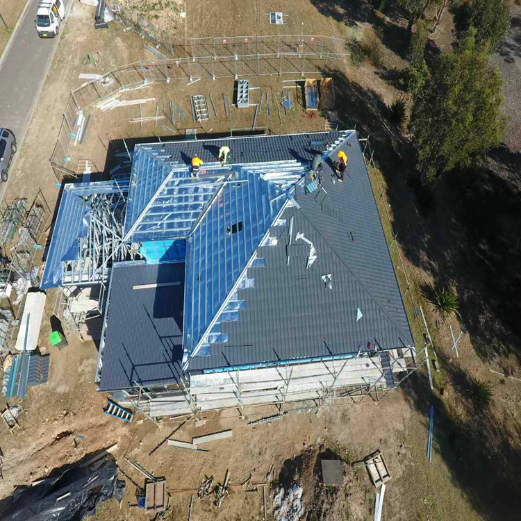 乌兰察布厂家批发仿石板瓦风格  大理石质感 轻质别墅屋顶瓦